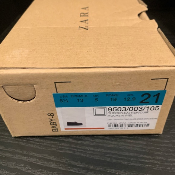 Toddler ZARA loafers. Sz 5.5 - Picture 5 of 5